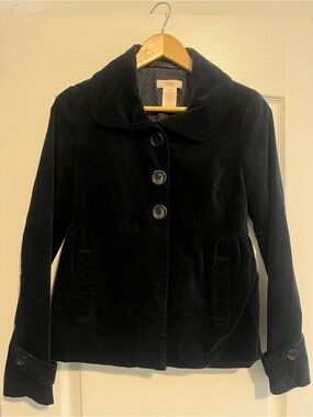 Joe Fresh Blue Velvet Jacket
